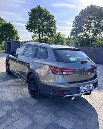 Seat Leon cena 58000 przebieg: 168000, rok produkcji 2015 z Margonin małe 67